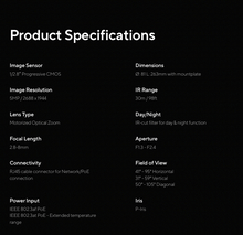 Load image into Gallery viewer, Verkada CB51-E Outdoor Bullet Camera, 5MP, Zoom Lens, 30 Days of Storage