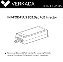 Load image into Gallery viewer, Verkada PoE Plus (802.3at) Injector, GigE
